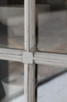Antike Wabi Sabi weiße Anzeige recycelte Kiefer Mobiliario Holz Glas Weins chrank Side board Vitrine Wohnzimmer Schrank