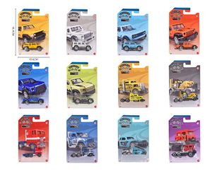 Modèle réduit de véhicule en alliage métallique 1:64 Jouets moulés sous pression pour 12 styles mixtes - Product Image 5