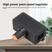 Contrôleur de vitesse de ventilateur PWM haute puissance à 4 broches avec alimentation à charge rapide PD/QC pour radiateur de refroidissement par eau DIY