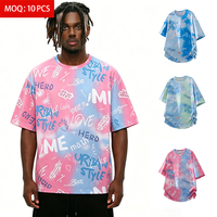 T-shirt Homme Col Rond Léger en Spandex/Polyester Tricoté Style Urbain Estival 180 GSM avec Impression par Sublimation à Motifs