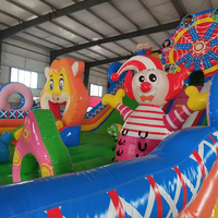 Nouvelle Conception Château Gonflable Grande Roue de Ferris avec Toboggan en PVC de Haute Qualité pour Amusement Intérieur et Extérieur Prix Usine Vente Chaude
