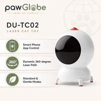 Jouet laser intelligent pour chat d'intérieur, interaction et jeu, OEM ODM, marque privée, vente en gros et au détail, fournitures pour animaux de compagnie PawGlobe