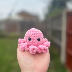 Venta al por mayor Kawaii Tiny Crochet Baby Doll Crochet Baby Toy algodón <span class=keywords><strong>pulpo</strong></span> 100% hecho a mano Mini Crochet Animal Toy - Product Image 3
