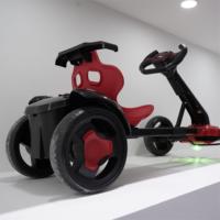 Kart électrique télécommandé à quatre roues pour enfants, alimenté par batterie, 6V/12V, vitesse maximale 8 km/h, certifié CE pour le karting - Offre Spéciale