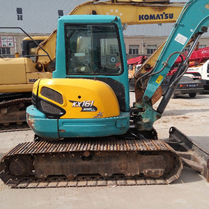Mini-excavatrice Kubota KX161 d'occasion, 6 tonnes, d'origine japonaise, hydraulique, chenille, compacte, pour usage personnel - Product Image 3