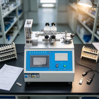 Testeur de résistance à l'insertion de connecteurs horizontaux, course réglable 0-8 cm, instrument de test de durabilité pour fiches de terminaison de câbles USB