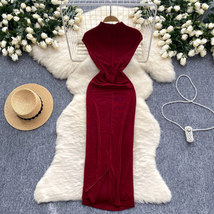 Thanh Lịch Áo Mỏng Hip Midi Ăn Mặc Cho Phụ Nữ Đế Chế Ren Ăn Mặc Màu Tím Đỏ Tía Màu Đen - Product Image 4