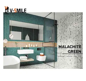 Mosaic Tiles For iridescent Glass Mosaics Swimming Pool kitchen and bathroom wall mural diy art marble kit diamond white stone