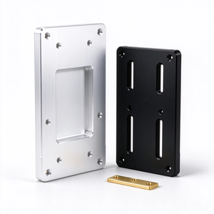 Panneau de fixation usiné CNC de haute précision, plaque de base usinée sur mesure multi-matériaux, plaque en aluminium pour semi-conducteurs - Product Image 4