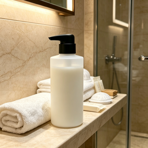 33/410 Matte Plastic Lotion Pump 4.5ml Output Screw Lock <b>Dispenser</b> For <b>Shampoo</b> Body Wash Cosmetic <b>Bottle</b> Custom Color Available - Product Image 6