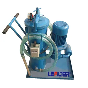 Mobile Type Turbine Oil Filter Machine Lubricating Oil Cleaner Machine LUC-100