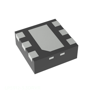 Composant électronique de production IC REG LINEAR 3.3V 500MA 6WSON Gestion de l'alimentation (PMIC) Original Service unique LP5912-3.3DRVR - Product Image 1