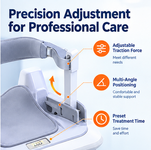 Dispositivo <span class=keywords><strong>de</strong></span> Tracción Cervical Manual Eminent con Construcción <span class=keywords><strong>de</strong></span> Acero para Estirar y Corregir el Cuello y las Vértebras <span class=keywords><strong>Cervicales</strong></span>, Uso Doméstico - Product Image 2