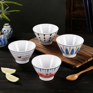 Tazón de sopa dulce de estilo japonés, tazón de postre de melamina creativo, tazón de helado raspado, tazón de hielo suave comercial - Product Image 3