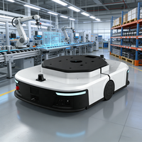Nouveau robot logistique d'entrepôt intelligent, système de contrôle sans pilote, personnalisable, capacité de charge de 50 à 400 kg, chariot de transfert AGV, SLAM AMR