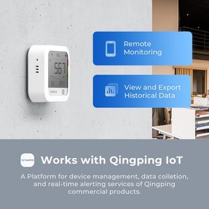 Moniteur intelligent de CO2 Qingping, thermomètre, hygromètre, surveillance à distance via le moniteur de température et d'humidité Qingping IoT - Product Image 3