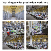 Poudre à laver parfumée à la lavande bon marché d'usine OEM pour le lavage des vêtements, vente en gros de détergent à lessive en vrac