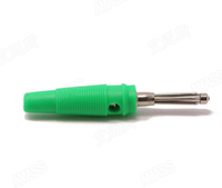 Assemblage de compression de vis sans soudure de fiche banane haute stabilité nickelée empilable de 4.0mm