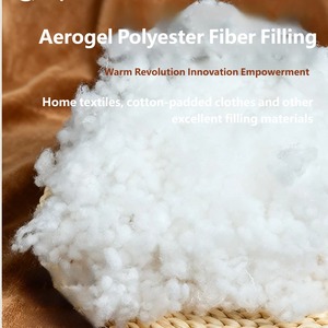 High Loft Thermal Insulation Siliconized Solid Aerogel <strong>Polyester</strong> <strong>Fiber</strong> for Winter Duvet Quilt Filling - Product Image 5