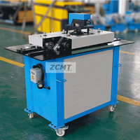 ZCJX Machine à former les tôles pour conduits spirales CVC multifonction 16 jauges, plieuse à fermoirs Pittsburgh, multi-tensions, facile à utiliser