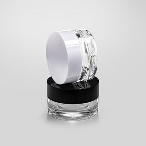 Crema de ojos redonda transparente, de 20g envase de plástico, para el cuidado de la piel, esencias, colorete, embellecedor - Product Image 2