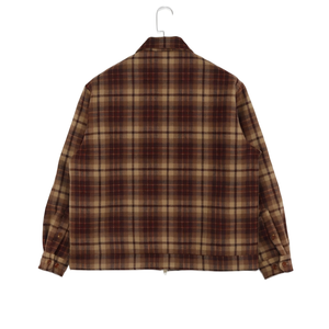 Fabricant de veste à carreaux pour hommes brossée personnalisée hiver chemises en flanelle pour hommes veste - Product Image 2