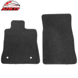 Alfombrillas para Chevy Camaro 16-24 Delanteras Negras Antideslizantes, Juego de 2 Piezas - Velour - Product Image 1
