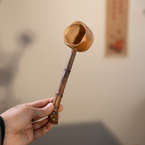 Bamboo Water Ladle 20Cm Traditional Chinese Tea Ceremony Beverage Serving Eco Friendly - Product Image 1