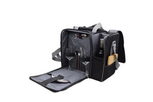 กระเป๋าผ้าใบปิกนิกกันน้ำมีช่องเก็บความเย็นกระเป๋ากลางแจ้งแบบพกพาสำหรับตั้งแคมป์พร้อมโลโก้ออกแบบได้ตามต้องการ - Product Image 4