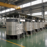 Machine de Compostage Écologique en Acier Inoxydable 2026 en Promotion – Machine de Fermentation d'Engrais Organique 8-10m/h pour Usage Agricole