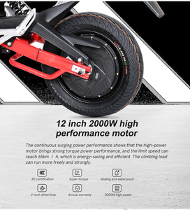 <span class=keywords><strong>Moto</strong></span> électrique à <span class=keywords><strong>trois</strong></span> <span class=keywords><strong>roues</strong></span>, course, <span class=keywords><strong>cross</strong></span>, classique, conversion bobber, 200 km, adulte, 72V, 125cc, 3000W, batterie au plomb-acide, frein à disque - Product Image 5