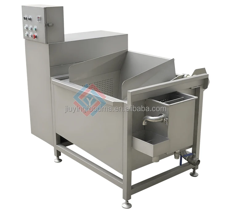 JIUYING 250L Multi-functional vegetable cleaning machine with full stainless steel washing tank