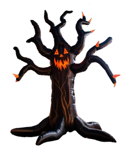 Diseño atractivo Halloween calabaza fantasma árbol inflable negro espíritu árbol fácil de instalar inflable decoración del hogar al aire libre - Product Image 6