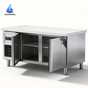 Réfrigérateur de comptoir professionnel à deux portes avec compresseur silencieux pour la restauration - Product Image 6