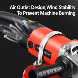 GZD 220V ハンドヘルドアングルグラインダー 3600W プロ仕様コンクリート研削盤 アクセサリーディスク付き - Product Image 2