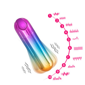 เครื่องสั่นทรงหัวกระสุนโลหะความถี่10ระดับขนาดเล็ก - Product Image 2