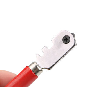 Découpeuse de carreaux de verre professionnel, artisanat de fenêtre pour outil à main, outils couteau en verre à pointe de <span class=keywords><strong>diamant</strong></span> 130mm, portables 1 pièce - Product Image 4
