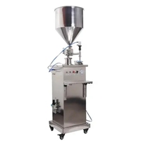 Machine de remplissage semi-automatique à faible coût pour la production de parfums de voiture, machine de scellage de bouteilles en plastique pour liquides