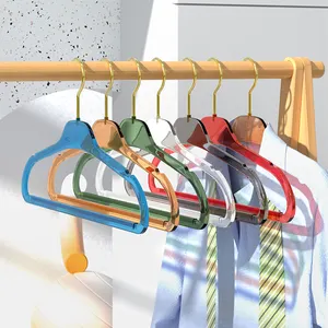 Groothandel Plastic Kleerhangers Voor Kleding Premium Wit Rood Plastic Kleerhangers Voor Kleding