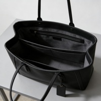 Bolso de Mano de Cuero Genuino Personalizado de Fábrica para Mujer, Bolso de Hombro de PU a la Moda para Damas