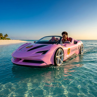 Jet ski Yamoo 200HP multicolores en fibre de verre, dernier modèle, usage commercial pour les aires de jeux publiques en plein air, 5 passagers