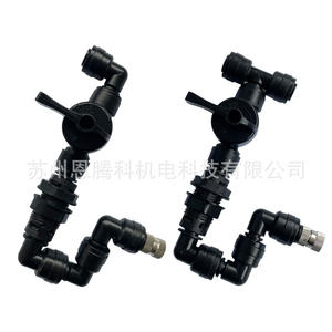 Dispositif de brumisation universel à tête unique, vanne à bille, buse de pulvérisation à angle réglable pour système d'aménagement paysager de terrarium - Product Image 5