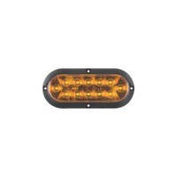 Nouvelle lampe arrière LED ovale personnalisée de 6 pouces pour camion et remorque, fonctionnant en mode feu arrière/stop/marche arrière/clignotant, 12 SAE/DOT, étanche IP67, KLT-LITE KW8067