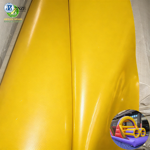 Bâche <span class=keywords><strong>en</strong></span> tissu enduit de PVC durable, imperméable et ignifuge <span class=keywords><strong>pour</strong></span> piscines gonflables / châteaux gonflables / toboggans - Product Image 1