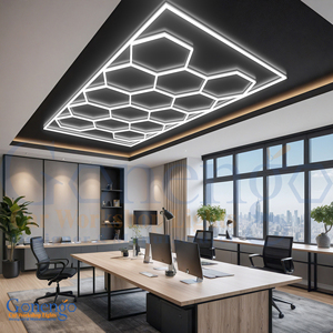 Nouvelle usine Super lumineux Auto détaillant le cadre 6500K salle de sport Garage hexagone <span class=keywords><strong>néon</strong></span> - Product Image 3