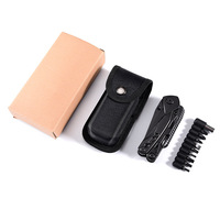 Couteau pliant multifonctionnel OEM personnalisé avec pince, mini-outil de survie portable pour le camping en plein air