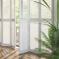 Volets coulissants en PVC imitation bois écologiques et personnalisés pour fenêtres, à prix d'usine et installation facile