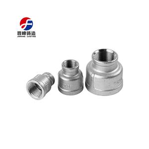 JinFeng dễ uốn sắt rãnh Ống Phù hợp giảm ổ cắm với lửa bề mặt mạ kẽm sơn sắt ống phù hợp - Product Image 5