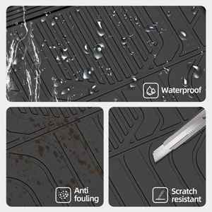 <span class=keywords><strong>Tapis</strong></span> de coffre TPE sur mesure avec <span class=keywords><strong>tapis</strong></span> de dossier pour Jeep Grand Cherokee 2022-2025, <span class=keywords><strong>tapis</strong></span> de coffre toutes saisons imperméable, robuste, OEM - Product Image 6