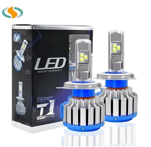 Ampoules de phare LED universelles / T1 Turbo H4 Canbus 12V avec garantie d'un an - Product Image 1
